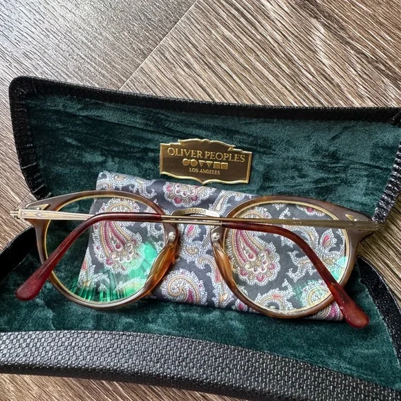 RARE MATSUDA ART DECO BRONZE & TORTOISE SHELL GLASSES - Picture 6 of 9